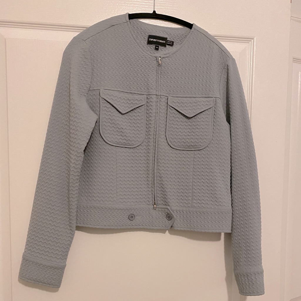 Giorgio Armani Ice Blue Jacket